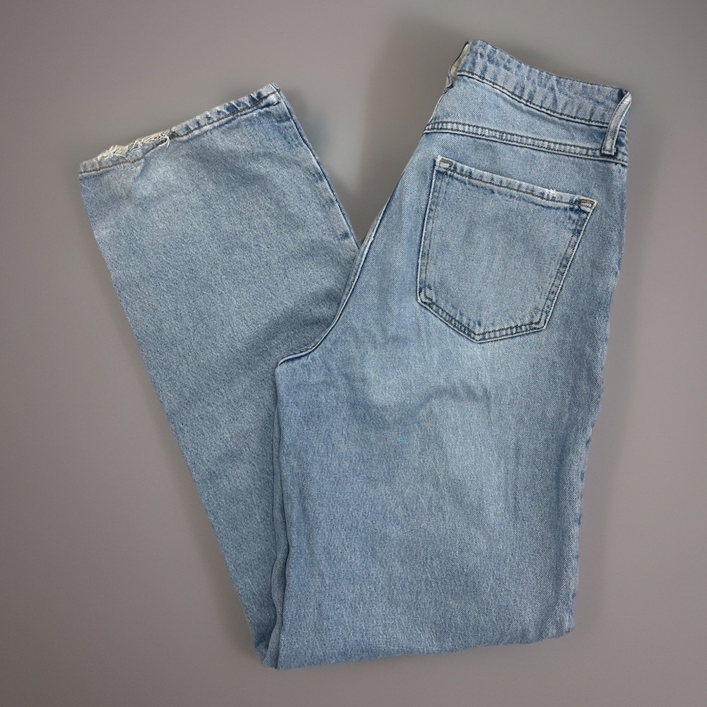 Forever 21 Women's Light Wash Baggy Denim Jean Pants -27